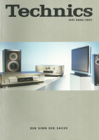 Technics - Catalog  2000-2001-DE 